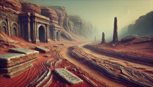 Forgotten Ruins of an Alien Riverbed